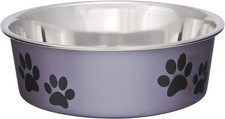 Bella Dog Bowls- Stainless Steel Dog Cat Bowls - Spill Proof Dog Food Bowl, Ca