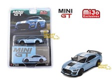 1/64 Mini GT #758 Ford Mustang Shelby GT500 Heritage Edition Blue MGT00758