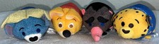 NWT Disney Tsum Tsums Zootopia Set of 4 3.5" Plush