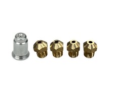 LPG to NAT 4 BURNER CONVERSION JET KIT FOR GAS FRYER GF120 ADEXA INFERNUS