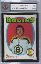 1971-72 O-Pee-Chee Eddie Johnston Ed Johnston #172 KSA 8 2d2