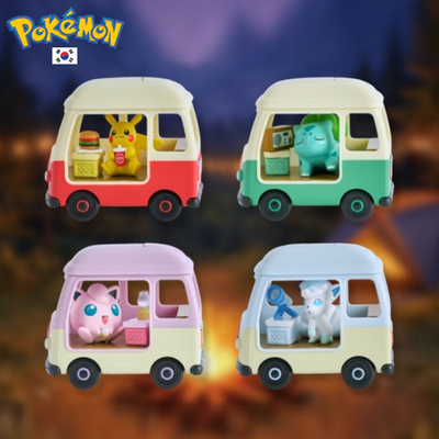 Pokemon Korea X Lotteria Camping Van Pikachu Bulbasaur Jigglypuff