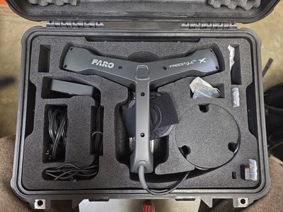 FARO Freestyle3D X Handheld 3D Laser Scanner w/ Case Tablet Calibration Plate