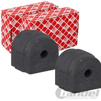 2X febi 16Mm Stabilager Hinten Passend FüR BMW 5 Links+Rechts