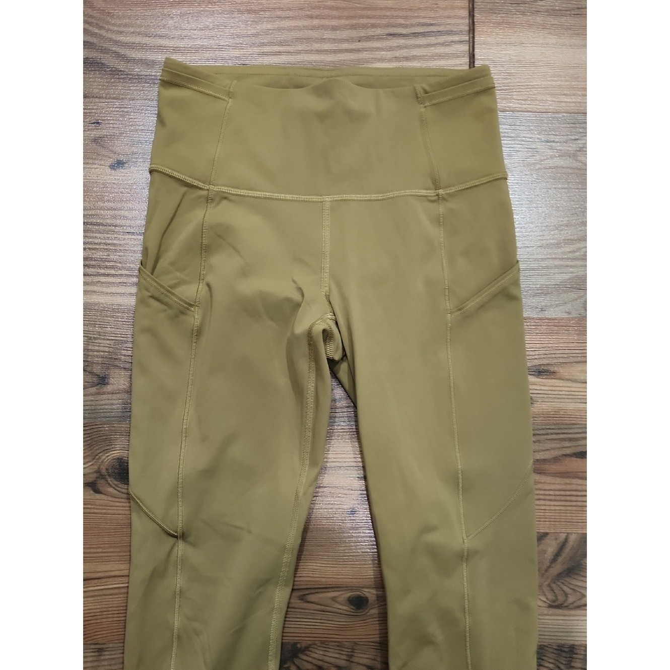 Lululemon Fast and Free High-Rise Tight Non-Reflective Grape Leaf Running 6 Crop image 3