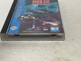  Iron Helix (Sega CD, 1994)  case, manual, game