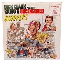 Dick Clark Presents Radio's Uncensored Bloopers Vinyl LP 1984 Atlantic NM / VG+