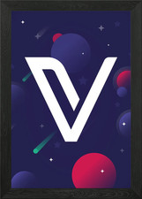 Vechain Framed Wall Art Poster Canvas Print Picture