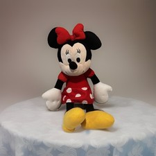 Disney Minnie Mouse Plush Red Polka Dot Dress 12" Stuffed Animal Kohl's Cares
