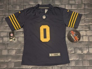 Matthew Golden #0 Green Bay Throwback Women’s M Jersey  New With Tags 🏈💚💛