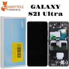 Original Samsung Galaxy S21 Ultra G998B AMOLED Display Touch Frame Black