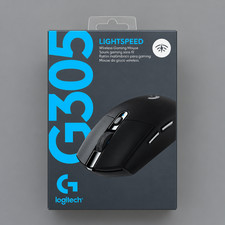Logitech G305 LIGHTSPEED Wireless Gaming Mouse Black HERO Sensor 12000 DPI UK
