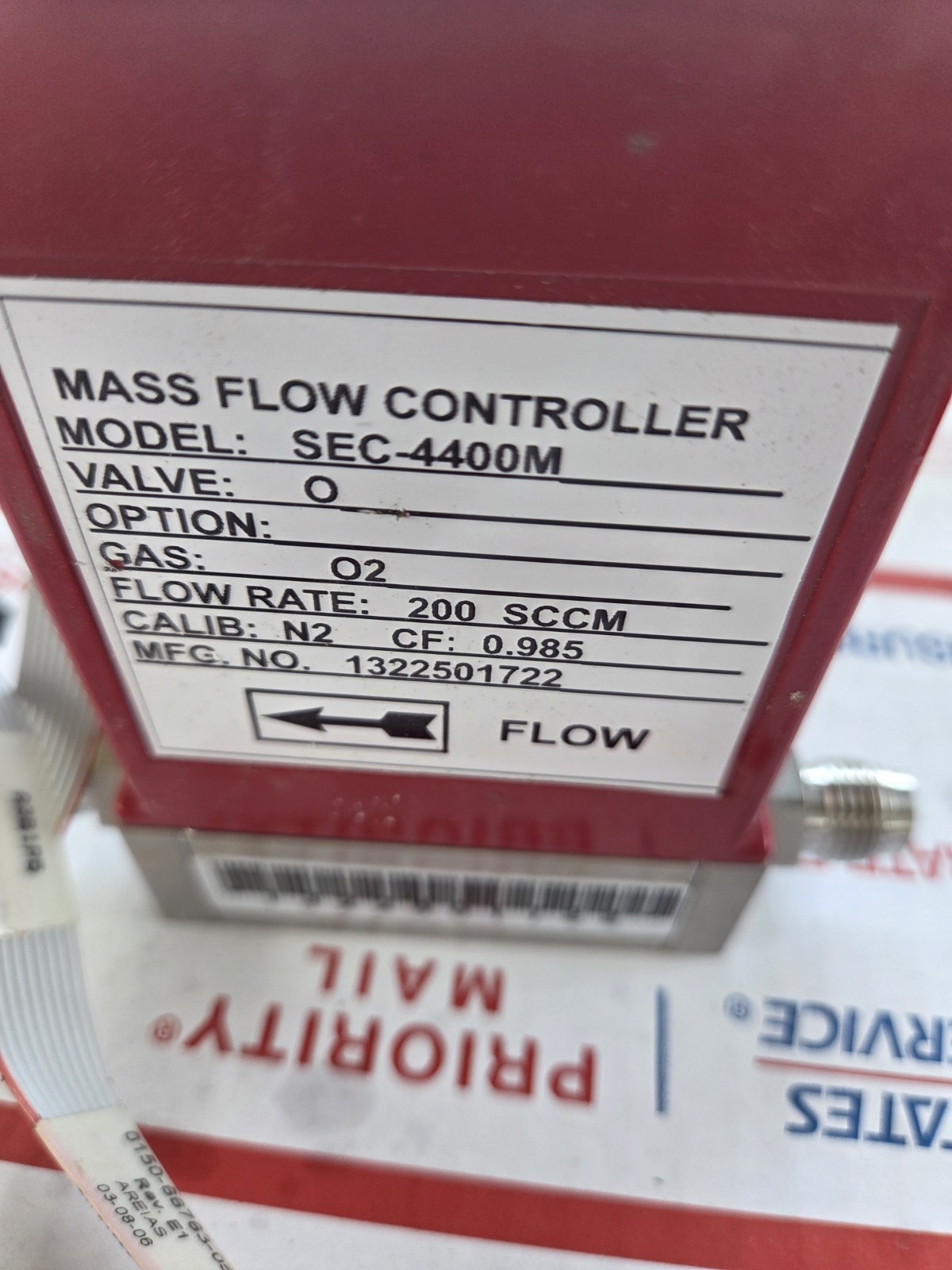 Mass Flow Controller STEC 4400 SEC-4400M,SWAGELOK, PARKER,