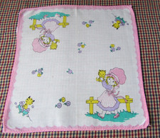 Vintage Taschentuch Taschentuch Kinder Kind Kids - R66