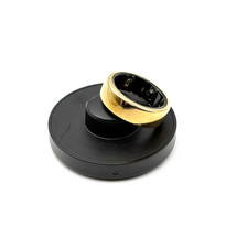 Oura Ring Gen 3 Horizon - Titanium - Size 10 - Gold - HEAVILY SCRATCHED