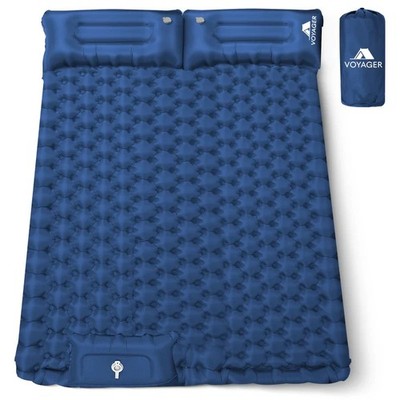 Isomatte - ergonomisches Design - robustes 40D Nylon + TPU - einfaches Aufblasen