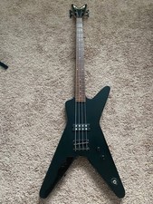 Dean ML Metalman 4-String Bass Guitar Black, ...
