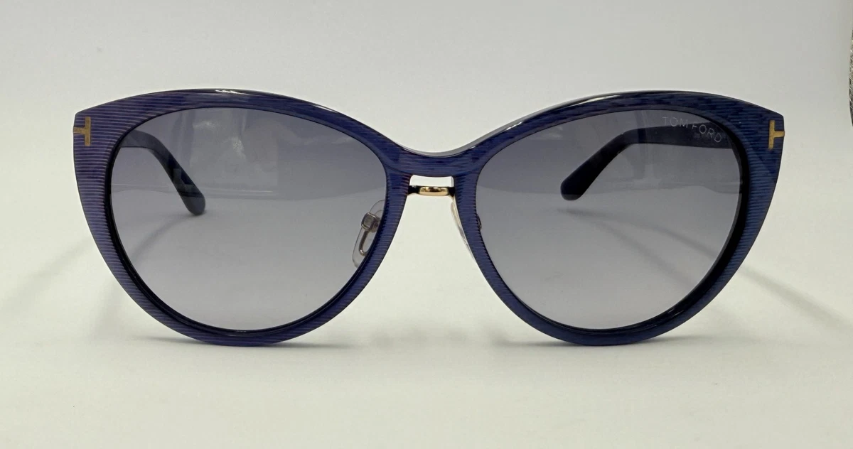 TOM FORD CAT\'s EYE Sunglasses PURPLE TF280 83Z Violet LANA Box, Case & Cloth Tom Ford Fausto Sunglasses FT0711 81Y Shiny Violet - eye-oo.com main image 4