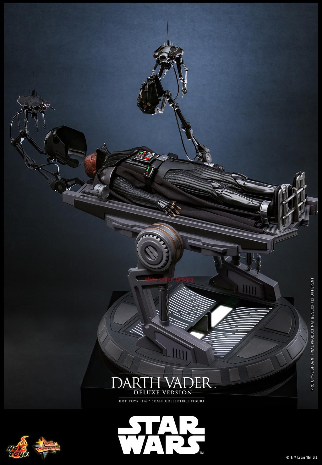 Hot Toys HT MMS811B Star Wars Darth Vader Deluxe Version 1/6 Action ...