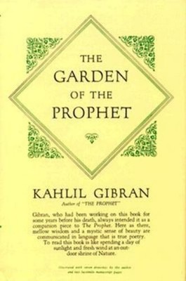 Garden of the Prophet Hardcover Khalil Gibran