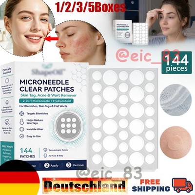 Microneedle Hydrocolloid Skin Patches Invisible Facial Body Beauty Care