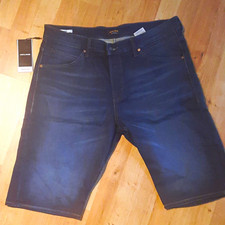 JACK & JONES Herren Denim Bermuda Shorts Blau...