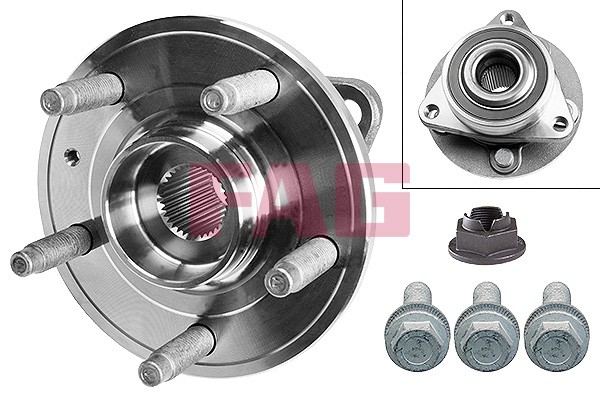 713 6449 10 FAG Radlagersatz FüR Chevrolet,Holden,Opel,Vauxhall-image