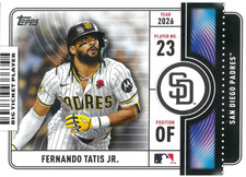 2026 Topps Series 1 Big Ticket Players BTP-20 Fernando Tatis Jr., San Diego Padr