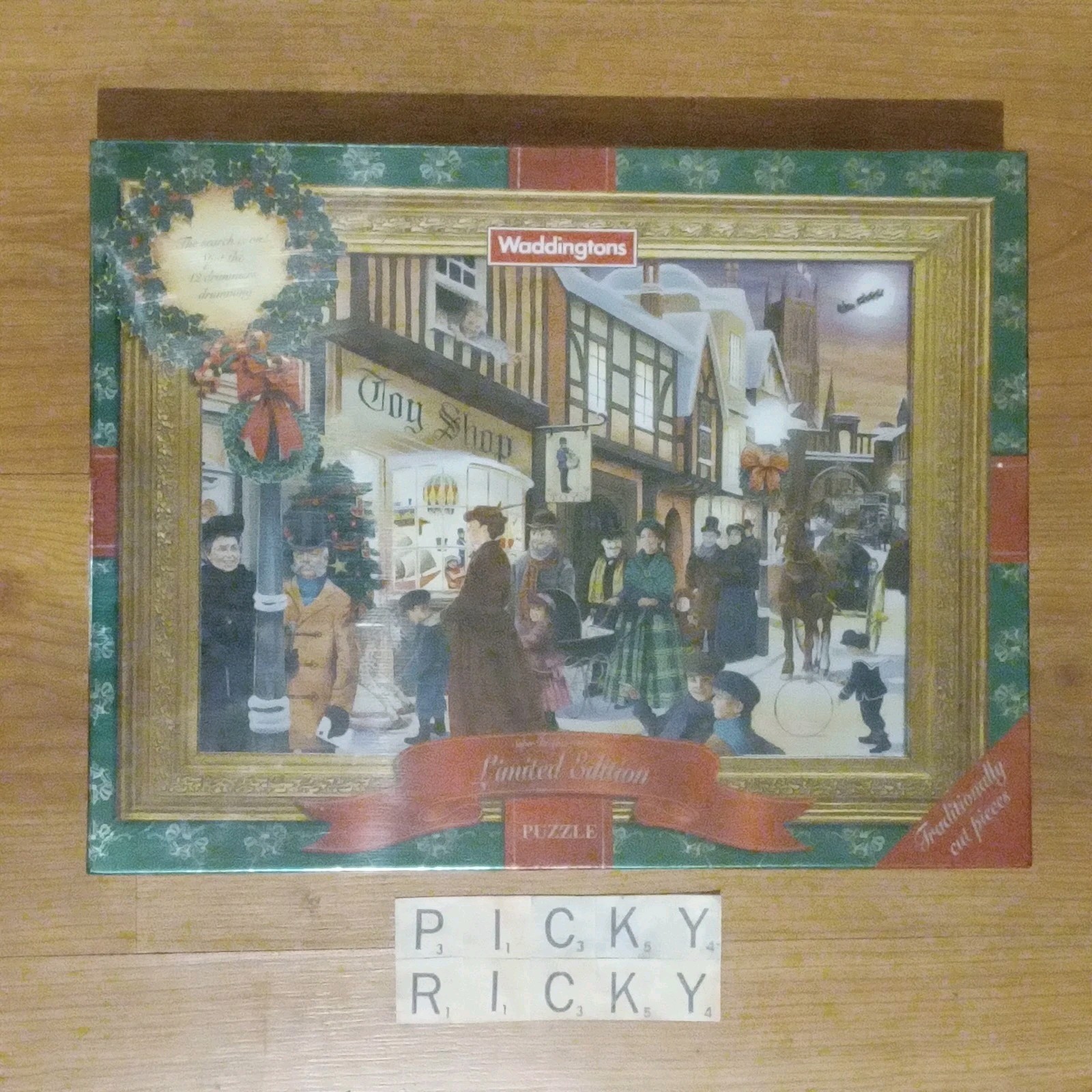 The Night Before Christmas 1000 Piece Jigsaw Puzzle Waddingtons/2005 - New