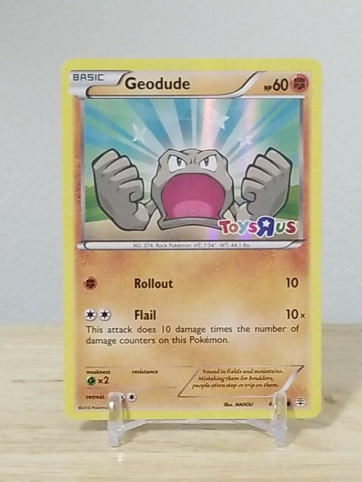 Geodude - 43/83 - Toys R Us Promos NM, English Pokemon Pokemon Promos