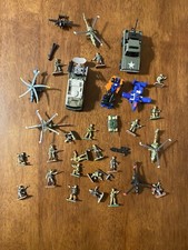 Vintage Action Figures Vehicles Toys Mixed Lot Transformers Die Cast Soldiers