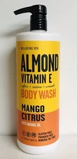 HOME & BODY Co. ~ Mango Citrus Body Wash with Almond & Vitamin E 32 fl oz