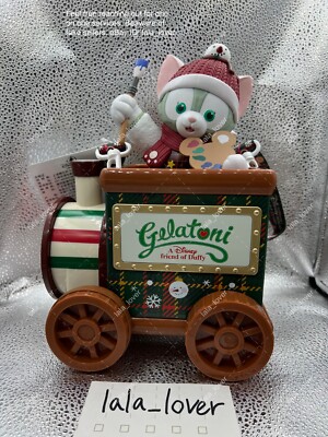 るぅーしぃーLe sucre pétillant サックス ボンネット Shanghai Disneyland Duffy Linabell Friends Gelatoni Train Popcorn