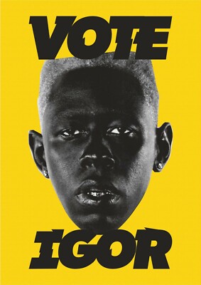 NEW Tyler the Creator Poster Print Vote Igor Canvas High Quality