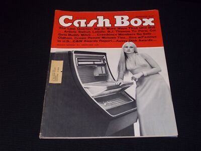 1972 OCTOBER 28 CASH BOX MAGAZINE - BEVERLY BREMERS FRONT COVER - H 737