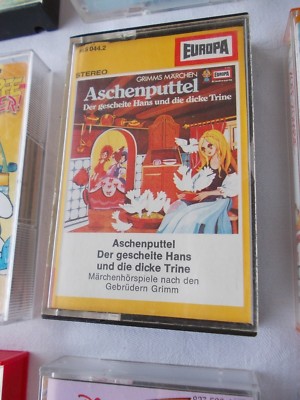 Aschenputtel / Der gescheite Hans und die dicke Trine, eine Audio Cassette