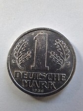1 Mark DDR 1956 A Aluminium Stempelglanz matt 1. Exemplar