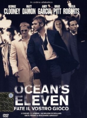 Ocean's Eleven Fate Il Vostro Gioco Italian Version DVD New Sealed