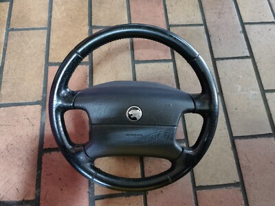 Original Ford Cougar EC Lederlenkrad Lenkrad 98BB3599 Leder Schwarz