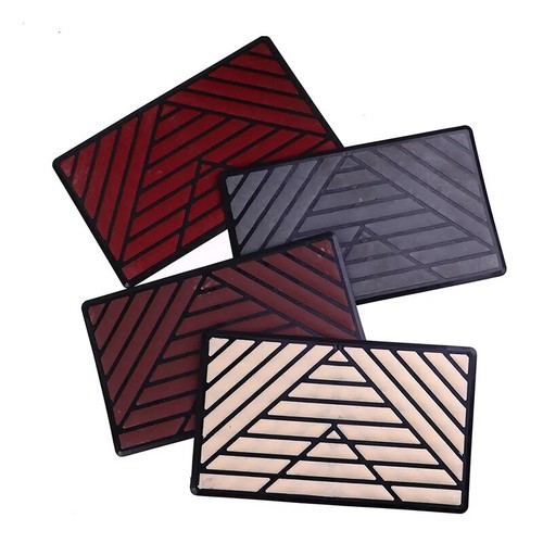 Car Mat Foot Heel Scuff Plate Non-slip Carpet Patch Auto Cover Anti-skid Pad - Picture 13 of 30