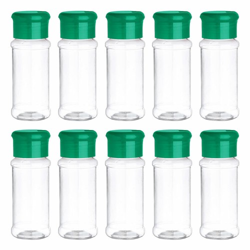 10/20Pcs Plastic Salt Pepper Seasoning Jars Condiment Bottles Cruet Container US - Picture 17 of 18