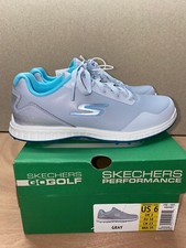Skechers Women's Go Golf Golf Shoes Gray/Blue US 6, 7.5, 8, 9, or 10 