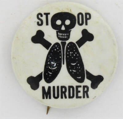 Skull & Bones 1960 Tobacco Co Murder Smoking Cigarettes Death Lung Cancer  P1020