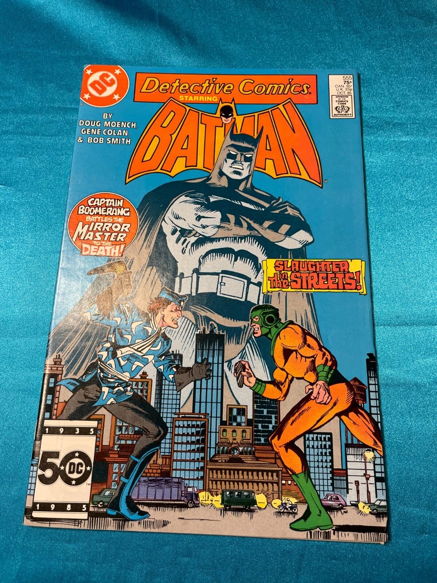 DETECTIVE COMICS # 555, OCT. 1985, BATMAN! FINE- VERY FINE