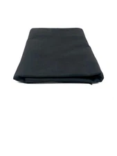 Flame Resistant Black Duvetyne Commando Cloth for Light Blockage (54" x 15ft)