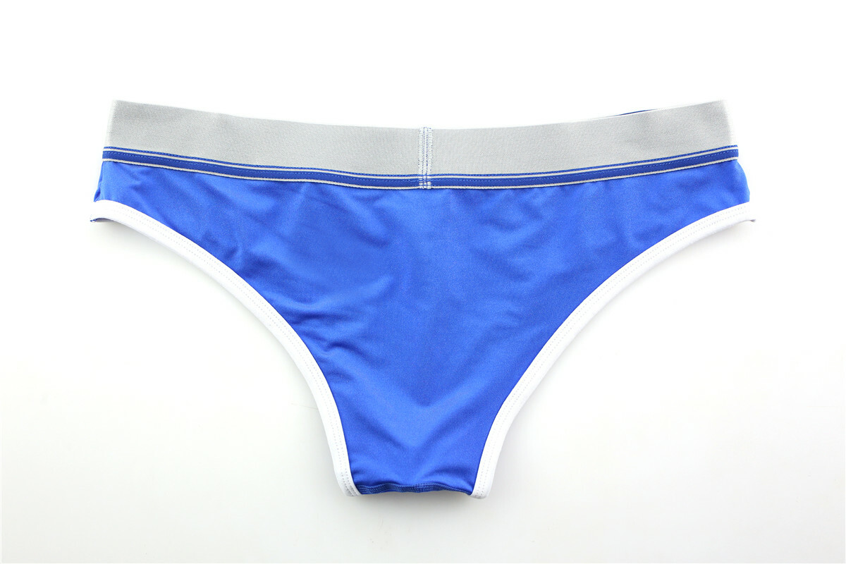 Men Sexy Polyester Underwear Brave Person Briefs Low Rise U convex