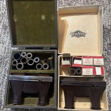 Tru-vue Viewer Film Strip Box Box Lot All G Rated Except One Naughty Burlesque