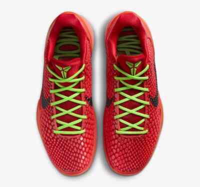 Nike Kobe 6 Protro Reverse Grinch FV4921-600 Men's US4-14 NEW | eBay