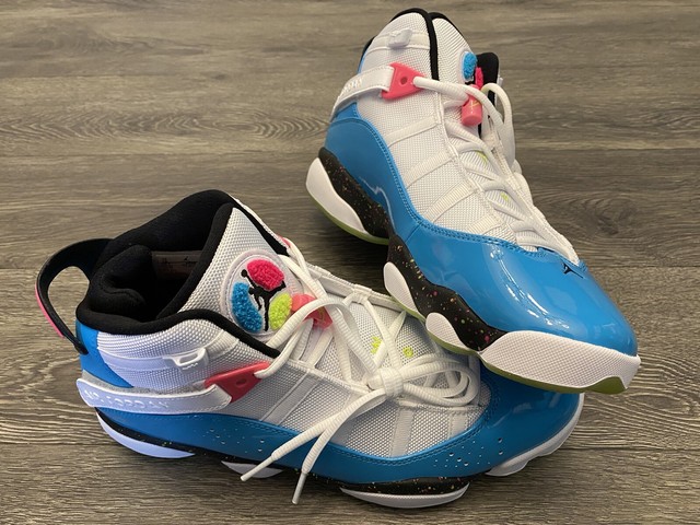 Nike Air Jordan 6 Rings Blue Fury Ck0018 100 Men's Size 9 No Lid for sale online | eBay