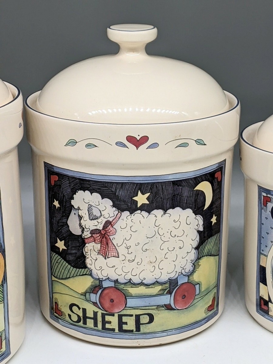 Vintage Susan Winget Cannister Set | eBay